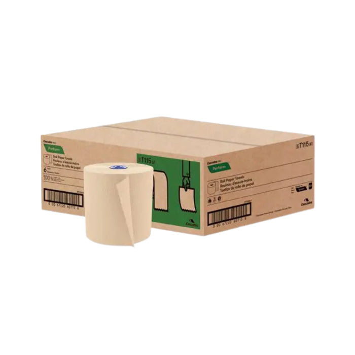 Hand Towel Rolls - 7.5" x 775', Kraft - T115 - Eagle Global Solution