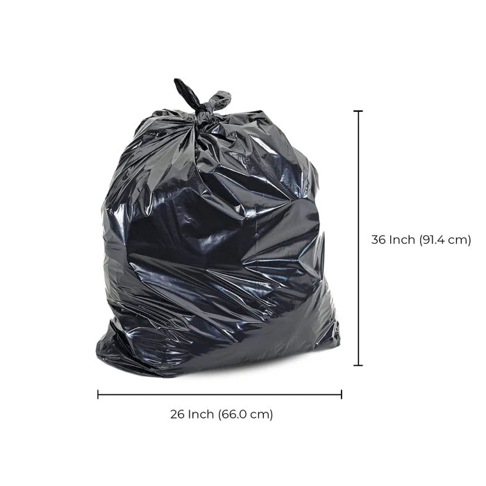 Spartano - Garbage Bags - Ex-Strong - Black - 26"x36" - Eagle Global Solution