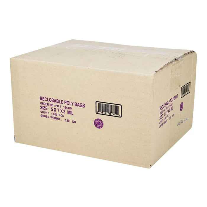 5"x7" - Ziplock Bags