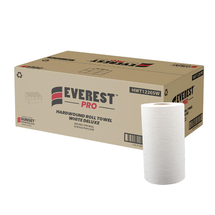 Hand Towel Rolls - 7.85" x 205', White - HWT12205W - Eagle Global Solution