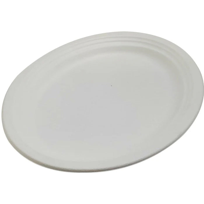 Eco-Craze - 12" Oval Plate - bagasse - Eagle Global Solution