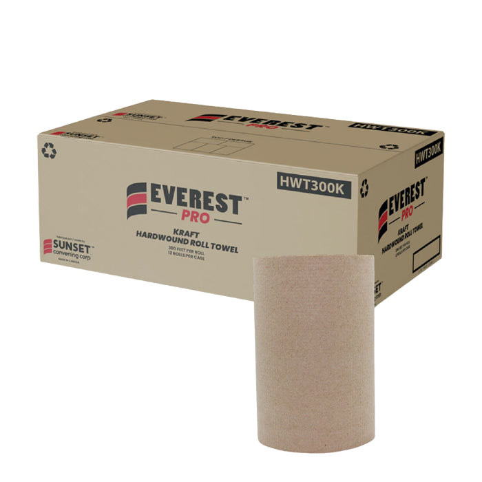 Hand Towel Rolls - 7.85" x 300', Kraft - HWT300K - Eagle Global Solution