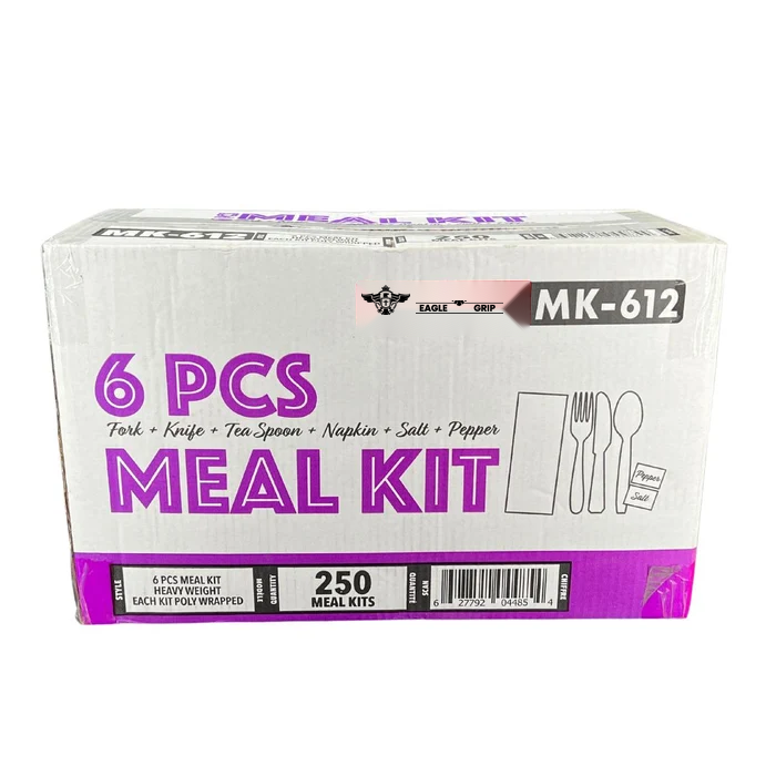 Eagle Grip - Cutlery Kit - K/F/T/N/SP - Heavy - White - MK-612
