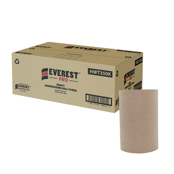 Hand Towel Rolls - 7.85" x 350', Kraft - HWT350K - Eagle Global Solution