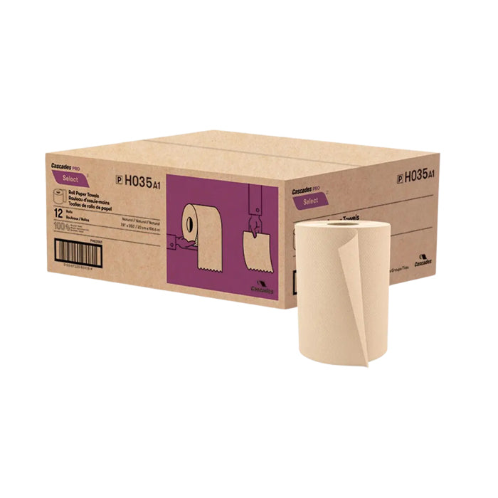 Hand Towel Rolls - 8" x 350', Kraft - H035 - Eagle Global Solution