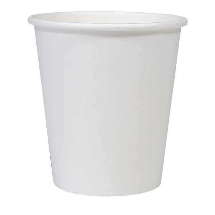 Morning Dew - 10 oz Squat Hot Paper Cup - White - H10SW