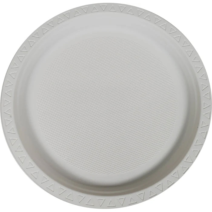 Eco-Craze - Corn Starch 9 Inch Round Plate - Eagle Global Solution