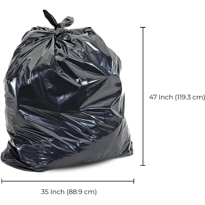 Spartano - Garbage Bags - Ex-Strong - Black - 30"x38" - Eagle Global Solution