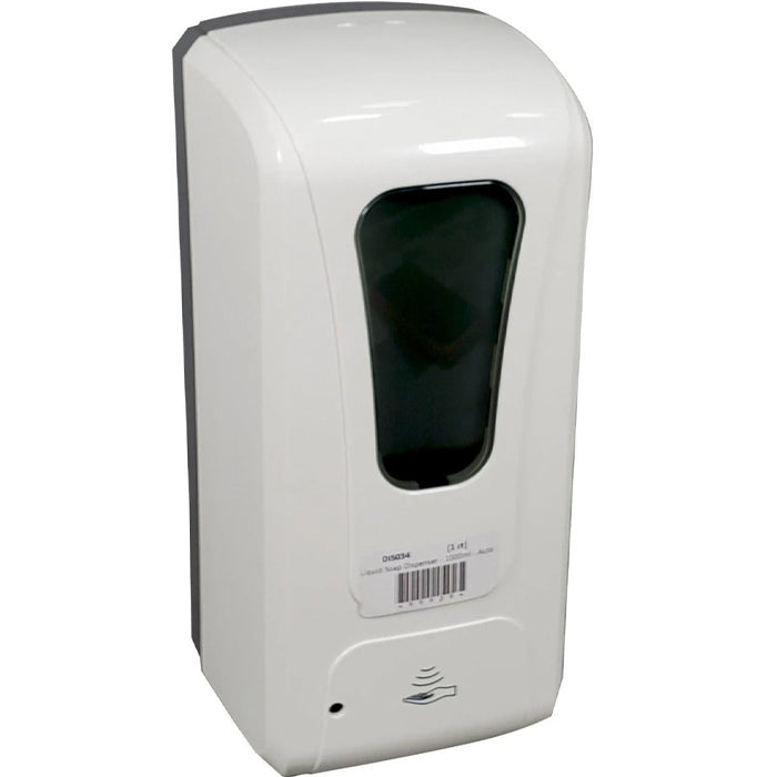 Liquid Soap Dispenser - 1000ml - Automatic Sensor - White - SB/B2 - Req. 4 'C' Battery