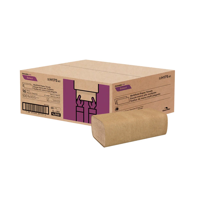 Hand Towel Sheets - Multifold, Kraft - H175 - Eagle Global Solution