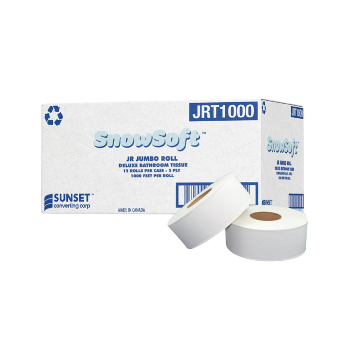 JRT Bathroom Tissue - 1000', 2 PlyJRT100 - Eagle Global Solution
