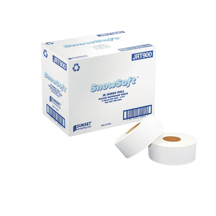 JRT Bathroom Tissue- 3.29" x 900', JRT, 2Ply - JRT900 - Eagle Global Solution