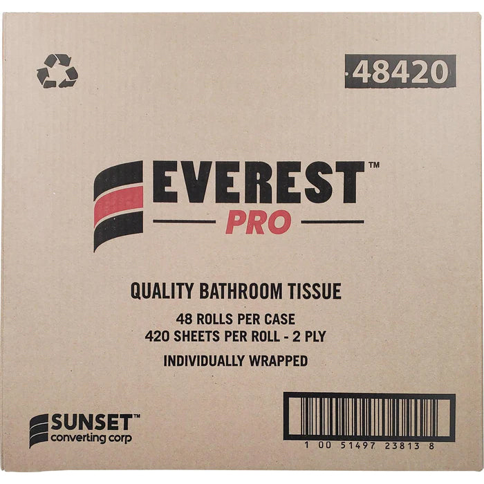 Everest Pro - 2 Ply Bathroom Tissue Roll - 48420 - Eagle Global Solution