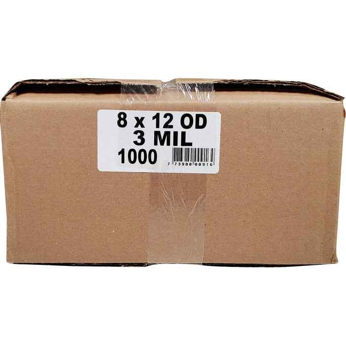8"x12 Vacuum Bags - O.D. - 3 Mil