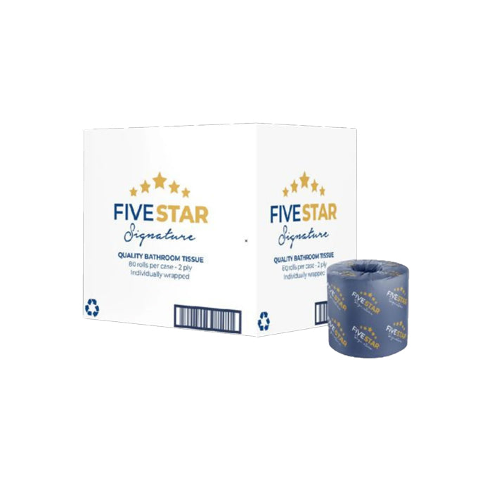 Standard Toilet Paper - 80 Rolls, 380 Sheets, 2 Ply - FSC 42080 - Eagle Global Solution