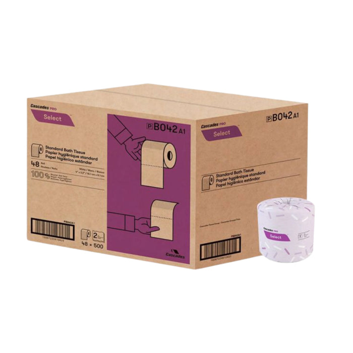 Standard Toilet Paper - B042 - 500 sheets, 2 Ply - Eagle Global Solution