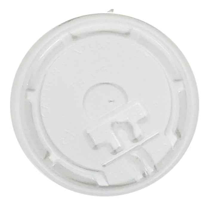 SO - Amhil - Fold Back Lid for 8oz Hot Cup - White - L378FB