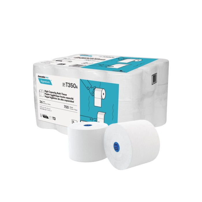 Tandem - Tandem Jumbo Roll Tissue - 3.75"x4", 700 sheets, 2Ply - T350 - Eagle Global Solution