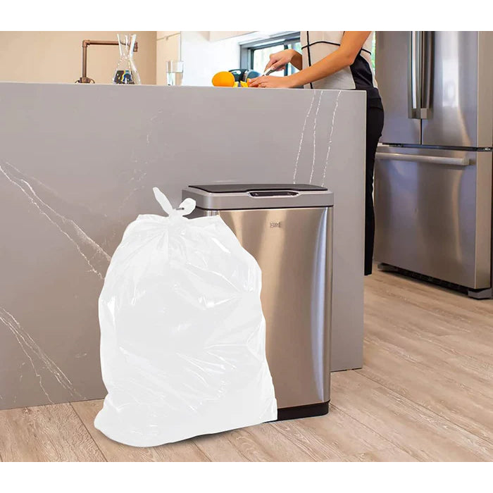 Spartano - Garbage Bags - Regular - White - 22"x24" - Eagle Global Solution