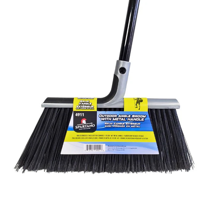 Spartano - Outdoor Angle Broom with 48" Metal Handle - 4911 - Eagle Global Solution