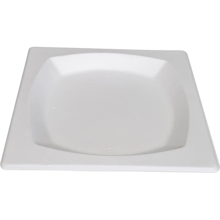 Eco-Craze - 8" Square Bagasse Plate - Retail Pack - Eagle Global Solution
