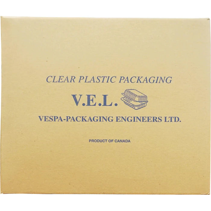Vespa Shallow Lunch Container 8.175"x5.876"x2.625" OPS VEL-022 - Eagle Global Solution