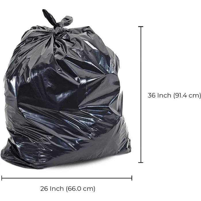 Spartano - Garbage Bags - Regular - Black - 26"x36" - Eagle Global Solution
