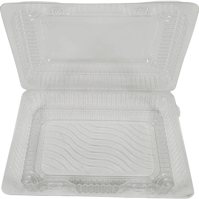 Vespa Shallow Lunch Container 8.175"x5.876"x2.625" OPS VEL-022 - Eagle Global Solution
