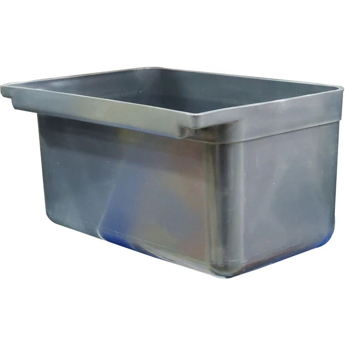 CLR - Plastic Bin - 13"x9"x7" - Black