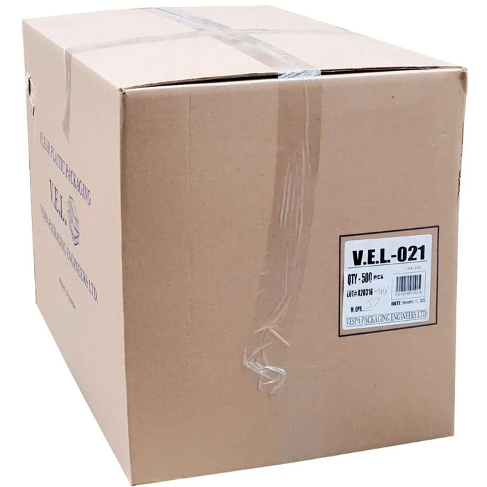 Vespa - 6 Regular Muffins Container - 8.5" x 5.876" x 2.5" - PET - VEL-021 - Eagle Global Solution