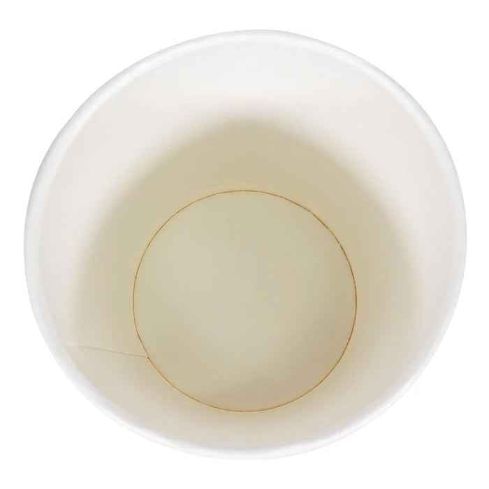 Morning Dew - 8 oz Tall Hot Paper Cup - Double Wall - White - D-H8TW