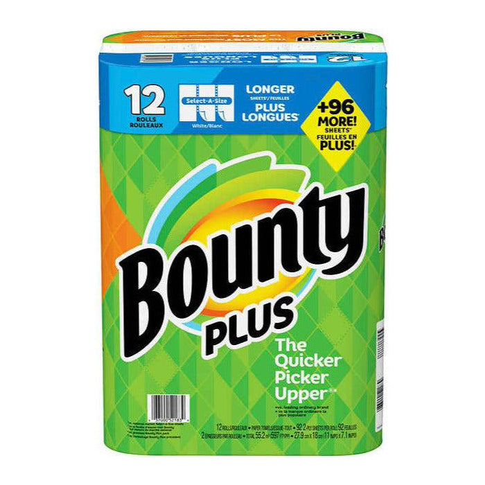 Bounty - Plus Paper Hand Towel Rolls