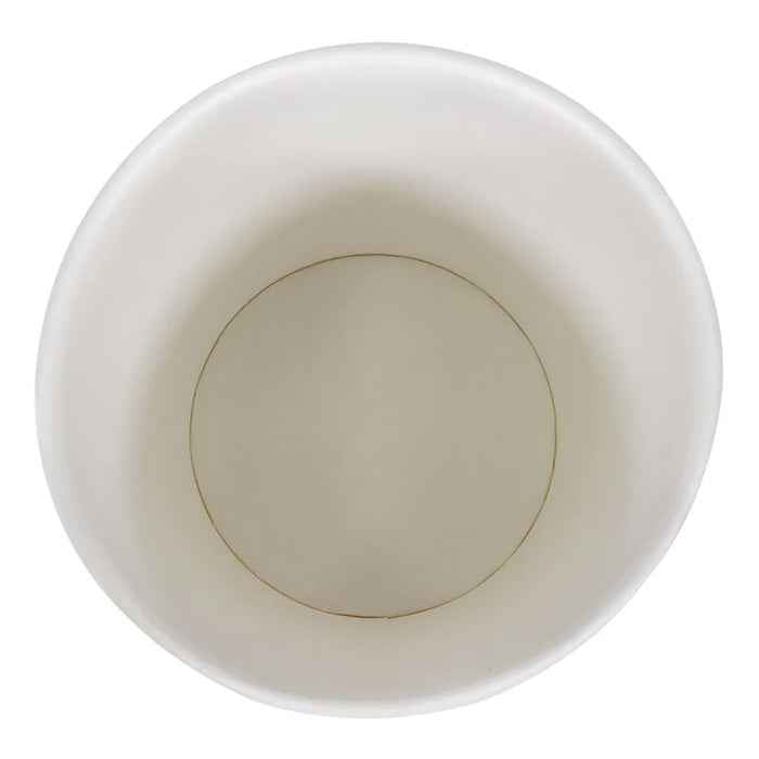 Morning Dew - 10 oz Squat Hot Paper Cup - Ripple - Kraft - RC-H10SK