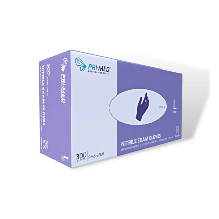 PRIMED® Response Nitrile Exam Gloves - 300/Box - 3 Mil, Premium, Powder-Free - Box of 300 - Eagle Global Solution