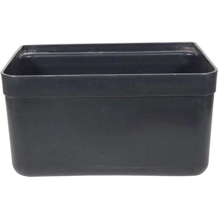 Plastic Bin - 15"x9.5"x20.5" - Black - Eagle Global Solution