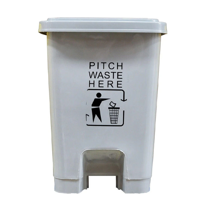 CLR - 30 L Pedal Waste Bin - Grey/Yellow - DISCONTINUED - Eagle Global Solution