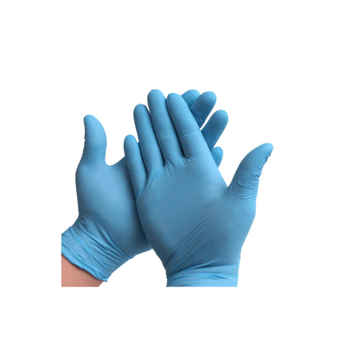 Intco Blue Nitrile Examination Gloves - 3.5 Mil, Premium Quality, Durable, Powder-Free, and Latex-Free - Eagle Global Solution