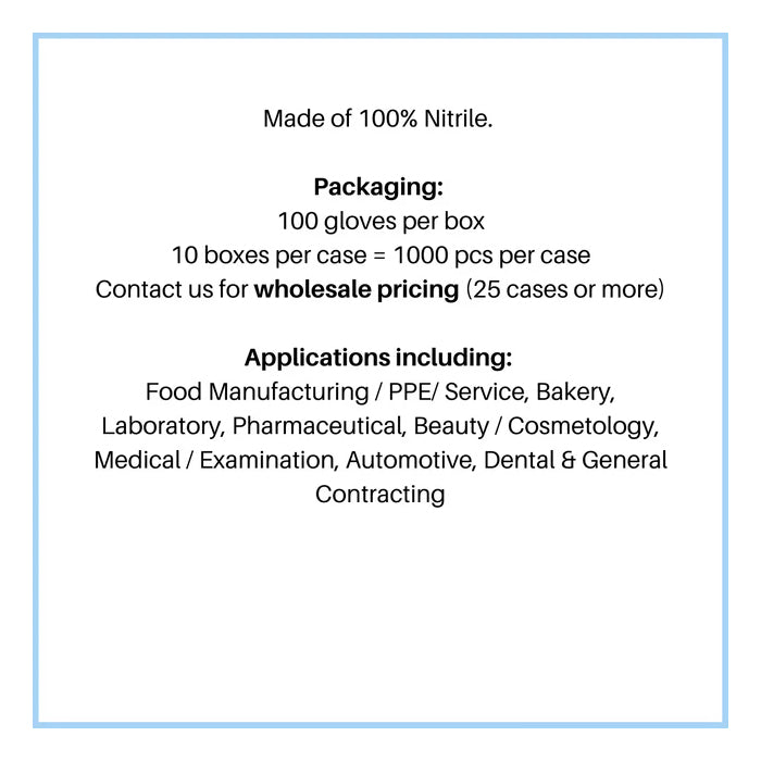 Duracore Blue Nitrile Examination Gloves 5 Mil – Latex-Free, Industrial & Exam-Grade - Eagle Global Solution