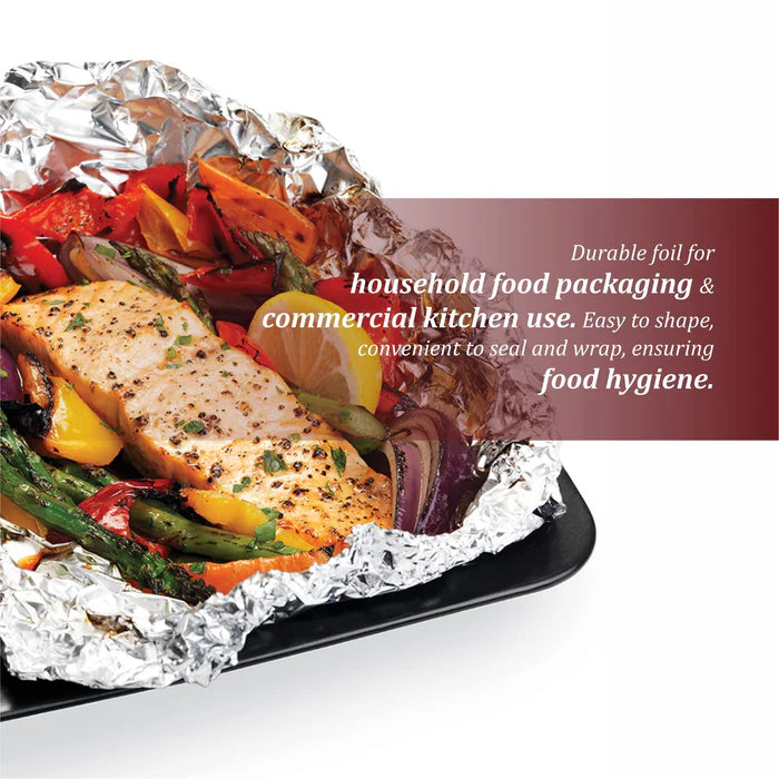 Rhino Foil - 12" Aluminium Foil Roll - 200M - Eagle Global Solution