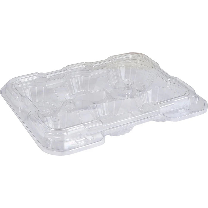 Vespa - 6 Large Tarts Container - 9.85" x 7.3" x 1.675" - OPS - VEL-042 - Eagle Global Solution