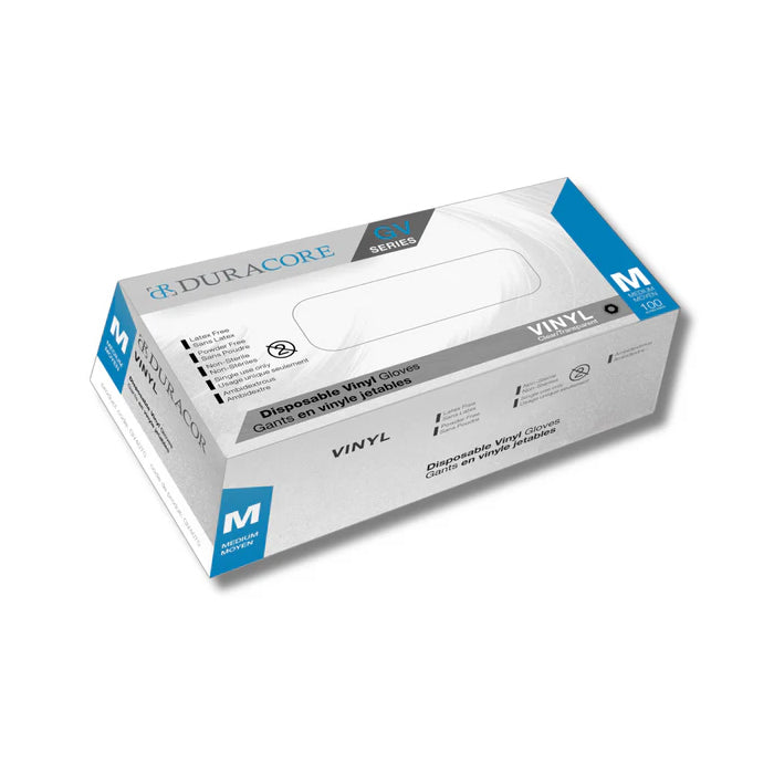 Duracore Industrial Vinyl Gloves – 3 Mil, Latex-Free, Powder-Free - Eagle Global Solution