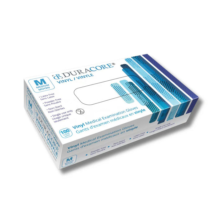 Duracore Medical Vinyl Gloves – 4 Mil, Latex-Free, Powder-Free - Eagle Global Solution