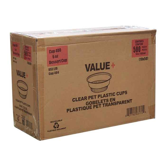 Value+ - Dessert Cup - 6 oz (PET)