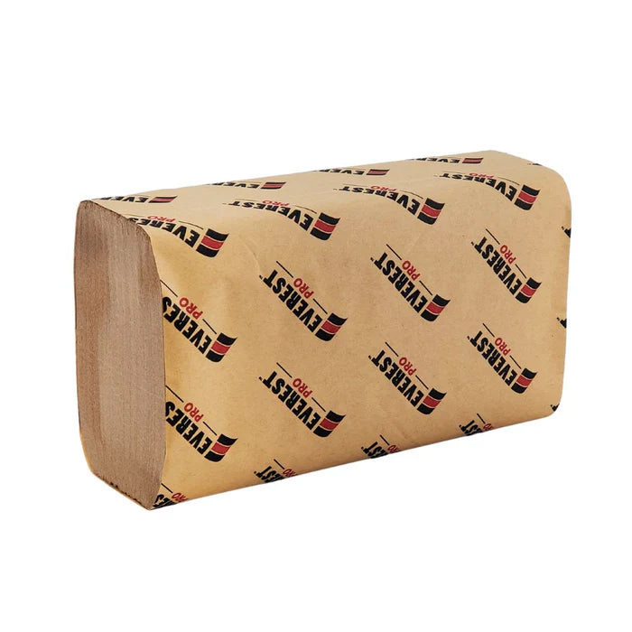 Everest Pro - Paper Hand Towel - Single Fold - Kraft - SF4000K - Eagle Global Solution