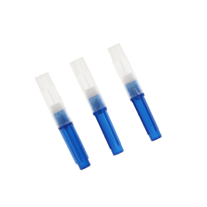Monoject Needles, Plastic Hub, # 400, Ga 30, Short, Blue, 100/Pk, 400074 - Eagle Global Solution