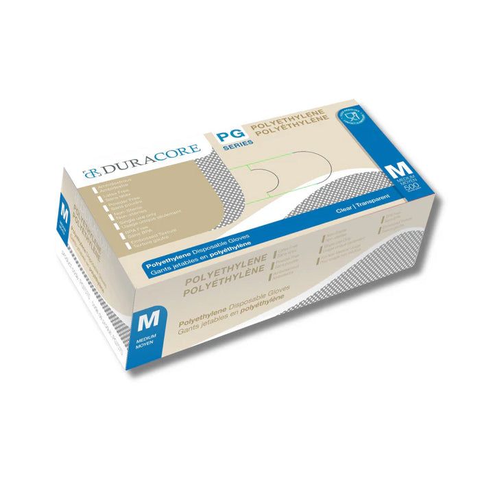 Duracore Polyethylene Gloves – Disposable, Food-Safe, High-Density - Eagle Global Solution