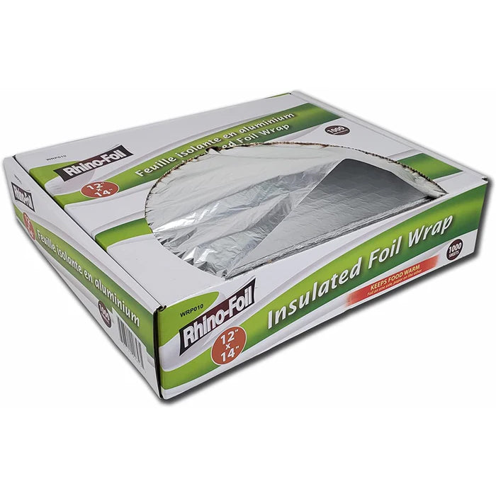 Rhino Foil - Insulated Foil Wrap - 12"x14" - Eagle Global Solution