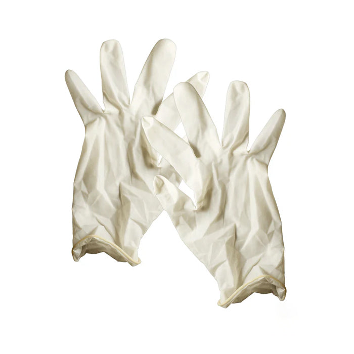 Lepremium Latex Examination Gloves - 5 Mil, Powder Free, White - Eagle Global Solution