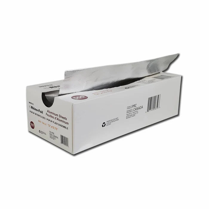Rhino Foil - Aluminium Pop Up Sheets - 12"x10.75" - Eagle Global Solution