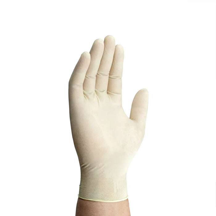 Duracore Latex Examination Medical Gloves – 4 Mil, White, Powder-Free - Eagle Global Solution